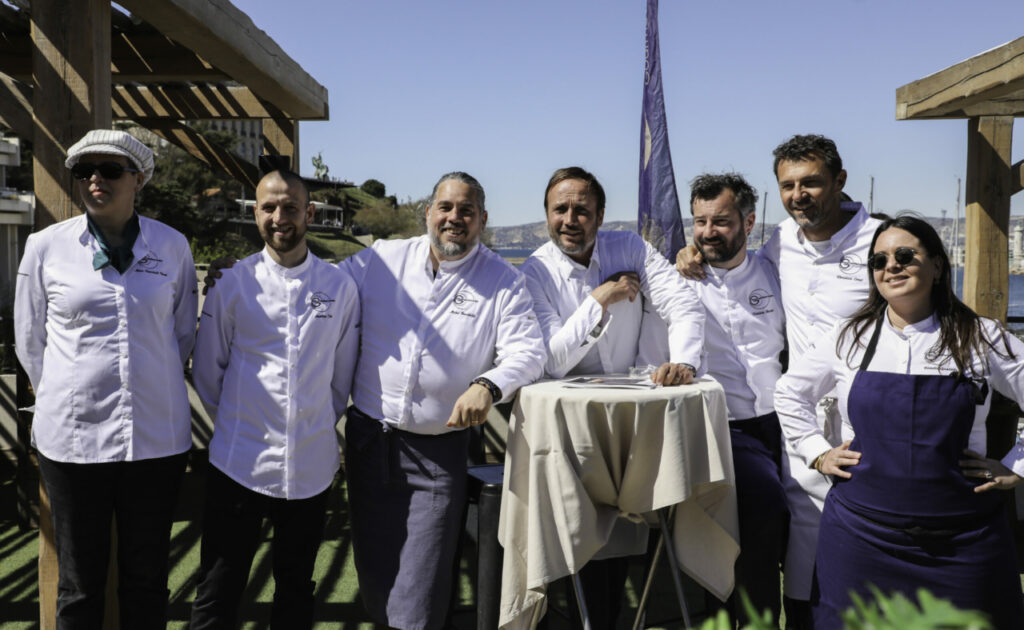 Gourméditerranée x Rowing Club pour présenter leurs créations autour de l'asperges au Printemps 2023